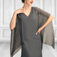 Kamryn A-line V-Neck Floor-Length Chiffon Mother of the Bride Dress With Beading Sequins DE126P0015031