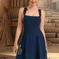 Jenna A-line Square Short/Mini Chiffon Homecoming Dress DEP0020486