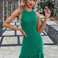 Mariela Scoop Elegant Trumpet/Mermaid Cotton Blends Mini Dresses DEP0022557