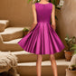 Kitty A-line Scoop Short/Mini Homecoming Dress DEP0020525