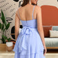 Gianna A-line V-Neck Short/Mini Chiffon Homecoming Dress DEP0020470