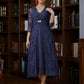 Lucy A-Line/Princess Chiffon Ruched V-neck Sleeveless Tea-Length Mother of the Bride Dresses DEP0020277