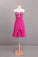 Splendid A Line Short/Mini Homecoming Dresses Beaded Bodice With Layered Chiffon Skirt