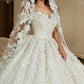 2024 A Line Off The Shoulder Wedding Dresses Tulle With Applique And Beads Court Train
