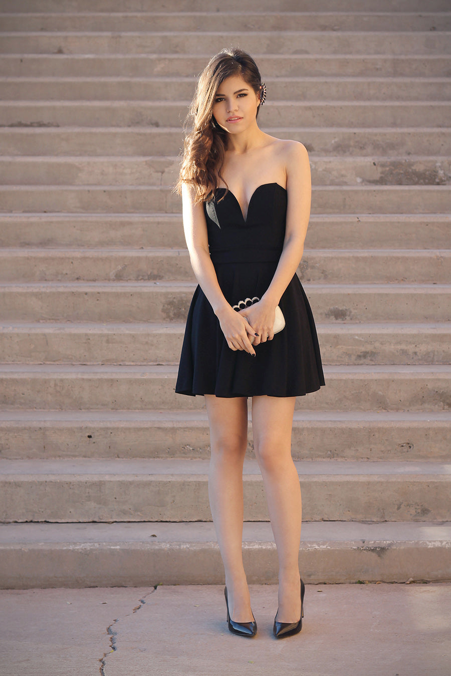 Strapless Sweetheart Black Lorelei Satin Homecoming Dresses A Line Sweetheart Backless Pleated Short