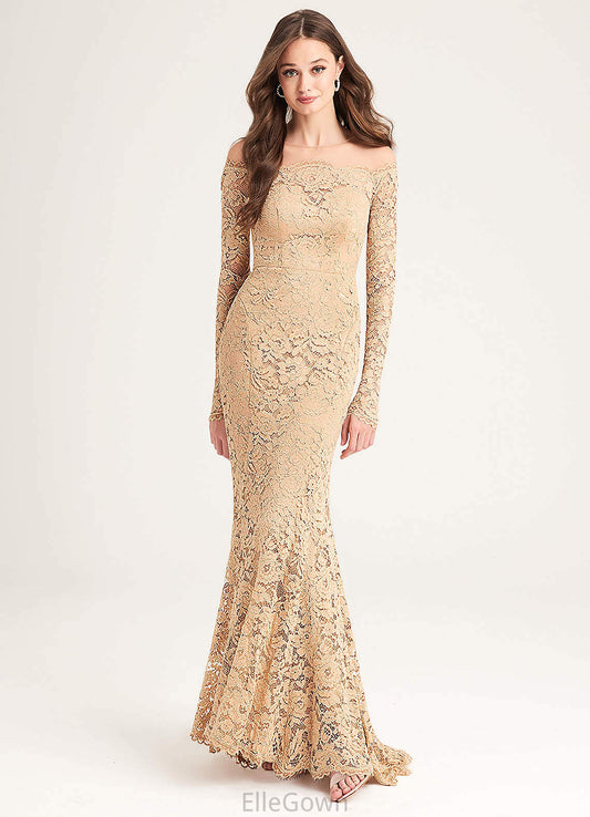 Katelyn V-Neck Tulle Sleeveless Floor Length Natural Waist A-Line/Princess Bridesmaid Dresses