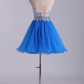 Sweetheart A-Line Tulle Homecoming Dresses With Beading
