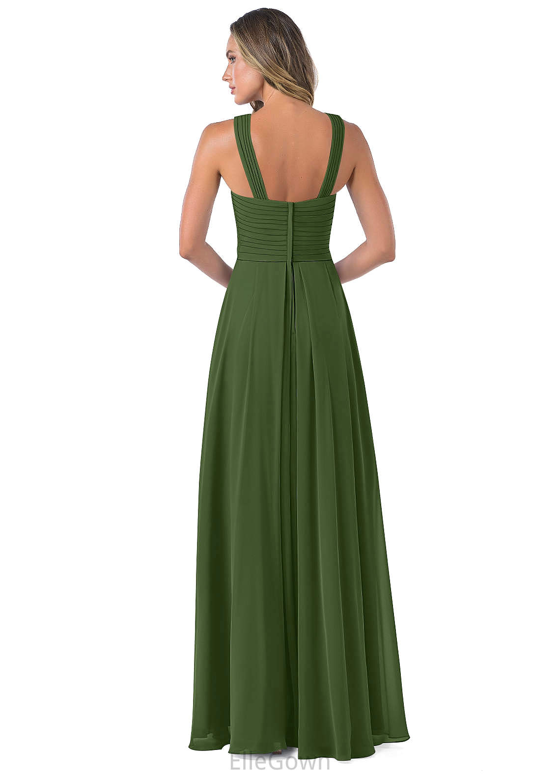 Marina Sleeveless Off The Shoulder A-Line/Princess Floor Length Natural Waist Spaghetti Staps Bridesmaid Dresses
