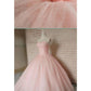 Tulle Sweetheart Ball Gown Quinceanera Dresses Beaded Bodice