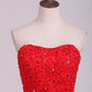 2024 Sheath Mother Of The Bride Dresses Strapless With Beading And Applique Satin