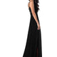 Aliyah Floor Length Natural Waist V-Neck A-Line/Princess Sleeveless Bridesmaid Dresses