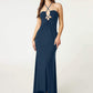 Kennedi Natural Waist Sleeveless A-Line/Princess Floor Length Spaghetti Staps Bridesmaid Dresses