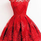 2024 Bateau Homecoming Dresses A Line Tulle With Applique