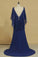 Scoop Prom Dresses Open Back Mermaid/Trumpet Chiffon With Beads