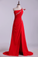 Prom Dresses Sheath Floor Length One Shoulder With Slit