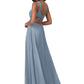 Germaine A-Line/Princess Sleeveless Natural Waist Floor Length Bridesmaid Dresses