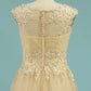 2024 A Line Scoop Mother Of The Bride Dresses Tulle With Applique And Jacket