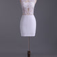 Hot Selling Column Homecoming Dresses Short/Mini With Applique
