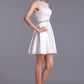 Homecoming Dresses Scoop A Line Satin&Lace