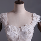 Wedding Dresses Off Shoulder With Handmade Flowers And Chapel Train