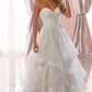 New Arrival Sweetheart A Line Wedding Dresses With Applique Tulle