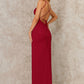 Maleah Straps Natural Waist Floor Length Sleeveless A-Line/Princess Bridesmaid Dresses
