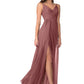 Angela Natural Waist Floor Length Sleeveless Spandex Trumpet/Mermaid Bridesmaid Dresses
