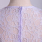 Bridesmaid Dresses V-Neck A Line Floor Length Lace & Chiffon