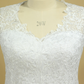 Plus Size A Line V Neck Wedding Dresses Tulle With Applique Court Train