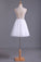 Homecoming Dresses Scoop A Line Tulle With Beading Short/Mini