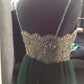 Prom Dresses Spaghetti Straps Floor-Length Tulle With Applique
