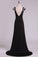 Evening Dresses Bateau Mermaid Spandex With Beads Open Back