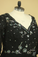 Plus Size Black V Neck Mother Of The Bride Dresses With Beads And Applique Chiffon