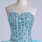 2024 Homecoming Dresses Ball Gown Sweetheart Short/Mini With Rhinestones
