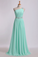 Prom Dresses One Shoulder A-Line Chiffon With Beading&Sequins Floor Length
