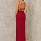 Maleah Straps Natural Waist Floor Length Sleeveless A-Line/Princess Bridesmaid Dresses