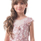 Tulle Flower Girl Dresses Scoop With Applique And Handmade Flowers A Line