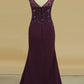 Affordable New Scoop 2024 Mother Of The Bride Dresses Chiffon Floor Length