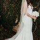 Sheath Sweetheart Sleeveless With Ruffles Satin Wedding Dresses, Beach Bridal Dresses SJS15374
