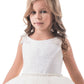 2024 Open Back Scoop Flower Girl Dresses Ball Gown Tulle & Lace Floor Length