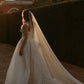 Gorgeous A Line Off the Shoulder Tulle Beach Wedding Dresses with Appliques
