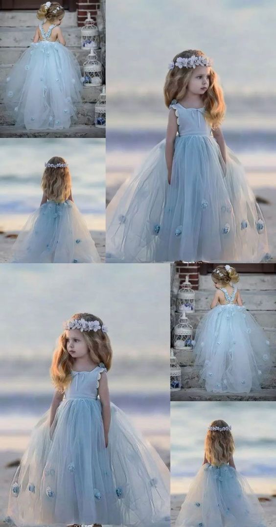 Princess Floor Homecoming Dresses Hazel Length Flower Girl Dress CD12109