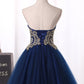 Sweetheart A Line/Princess Prom Dress With Applique Tulle