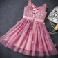 A Line Tulle Lace Appliques Lace up V Neck Pink Short Prom Dresses Homecoming Dresses JS906