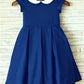 A-line/Princess Scoop Short Sleeves Tea-Length Chiffon Flower Girl Dresses DEP0007875