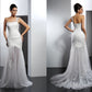 Trumpet/Mermaid One-Shoulder Lace Sleeveless Long Lace Wedding Dresses DEP0006558