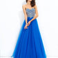 A-line/Princess Sweetheart Sequin Sleeveless Long Net Dresses DEP0002906