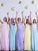 A-Line/Princess Scoop Sleeveless Floor-Length Lace Chiffon Bridesmaid Dresses DEP0005408
