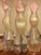 Trumpet/Mermaid Spaghetti Straps Sweep/Brush Train Sleeveless Sequins Ruffles Dresses DEP0002080
