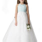 A-Line/Princess Sleeveless Scoop Ruffles Tulle Floor-Length Flower Girl Dresses DEP0007844
